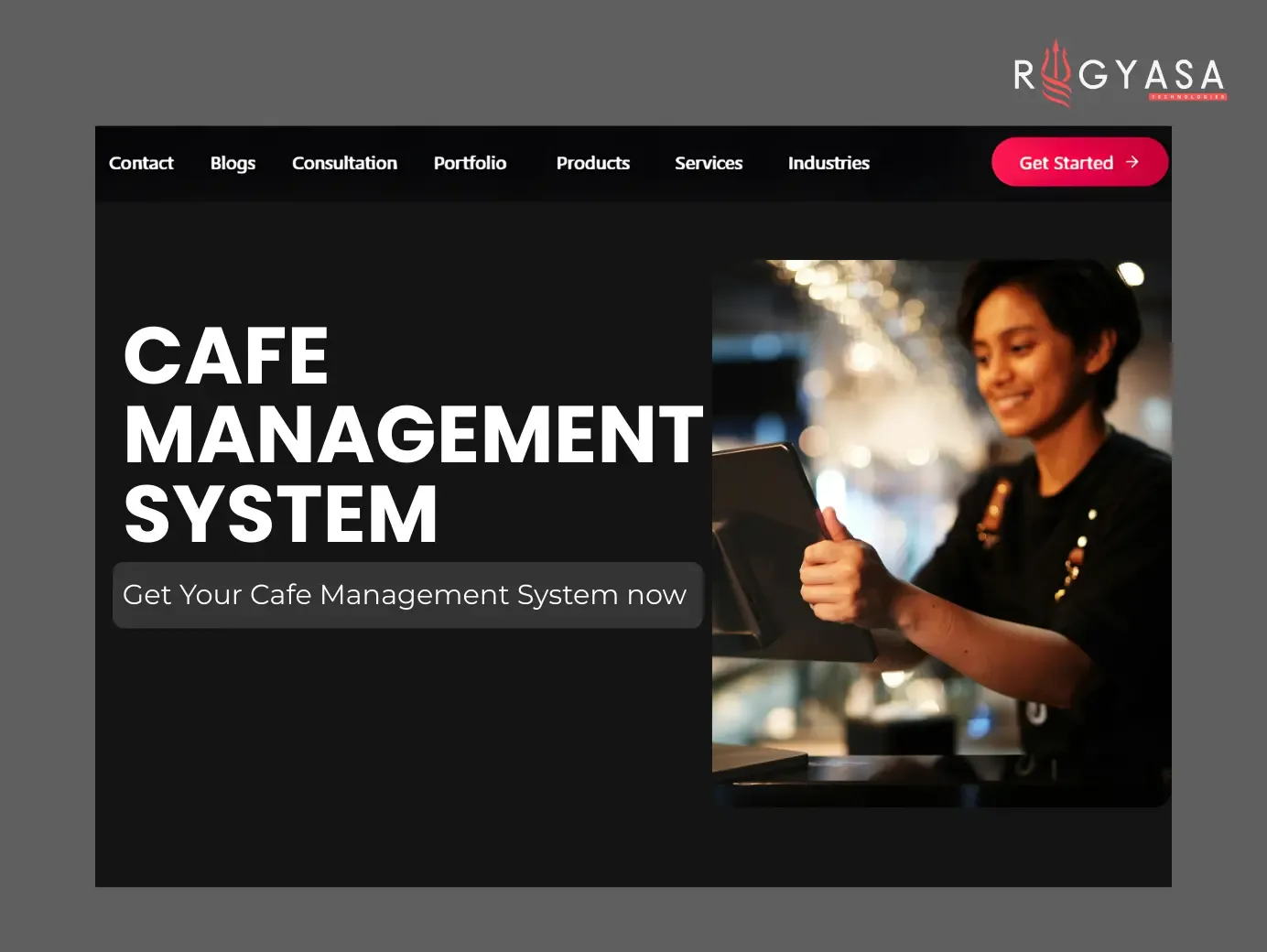 Cafe Management system
